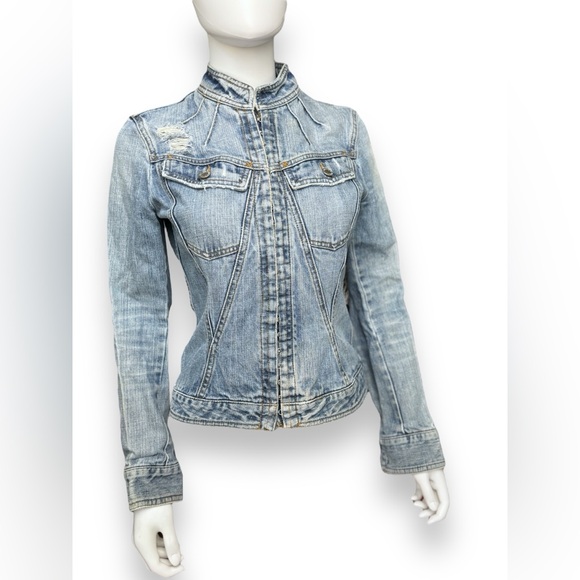 Dolce & Gabbana Vintage Distressed Denim Jacket - Picture 5 of 14